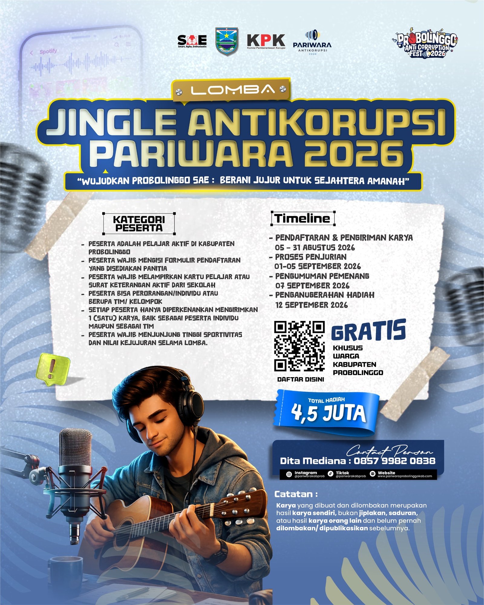 Lomba Jingle Antikorupsi